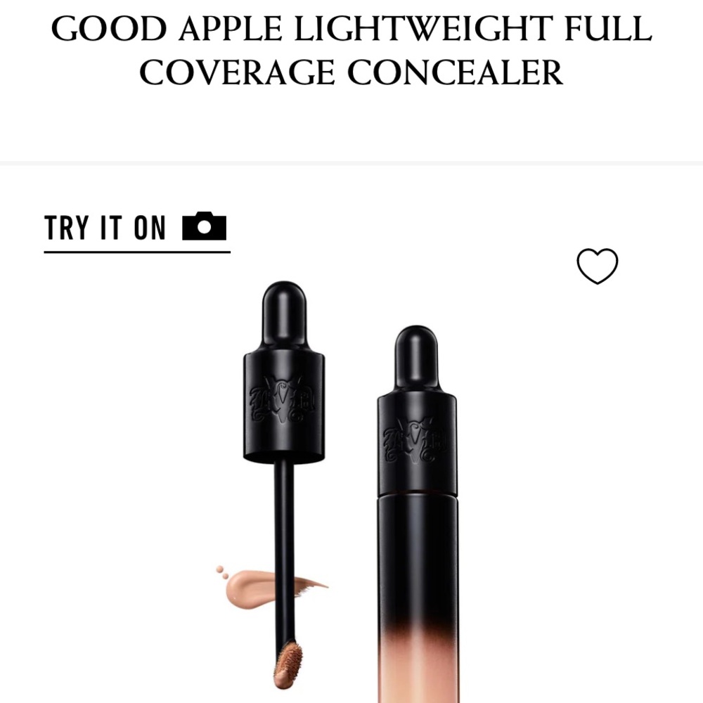KVD Vegan Beauty -GOOD APPLE LIGHTWEIGHT FULL COVERAGE CONCEALER